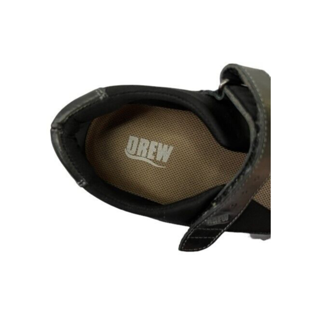Drew Rose Black Leather Mary Jane Orthotic Comfort Shoes Size 8 - Picture 5 of 8